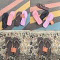 Slippers Havaianas Flip Flops for Summer Rubber Flip-flops Rubber Soft and Comfortable Travel Slippers Indoor and Outdoor Anti-slip Shoes