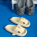 2024 Summer Shark Slippers Women Indoor Bathroom Non-slip Slides Men Beach Outdoor Sandals Kids Cartoon Flip Flops EVA Shoes