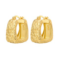 Original 2026 S925 Sterling Silver Zircon 18K Gold Lining Vintage Hoop Earrings for Women Birthday Party Wedding Gift Jewellery