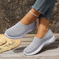 2026 New Women's Easy-Wear Low-Top Walking Sneakers, Breathable Mesh Upper Lightweight Casual Shoes