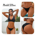 FINETOO 5Pcs Lace Cotton Solid Briefs For Women Sexy Comfortable Panties Female Soft Underwear Breathable Intimates Lingerie