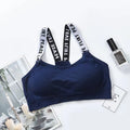 1PC Summer New Style Breathable Inner and Outer Wear Vest Women No Steel Ring Gather Sports Underwear Sport Bra Workout Top