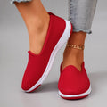 Spring New Women's Casual Sports Shoes Comfortable, Breathable, Lightweight, Wear Resistant Lazy Shoes, Soft Soled Flat Shoes