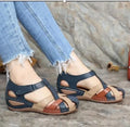 Fashion Women Sandals Waterproo Sli on Round Female  Slippers Casual Comfortable Outdoor Fashion Sunmmer Plus Size Shoes Women