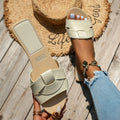 New Summer Designer Women'S Solid Color Fashion Slippers Zapatos De Mujer Women'S Shoes Slippers Women Slippers Women Shoes