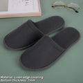 1Pair Travel Spa Hotel Non-slip Slippers Men Women Cotton Linen Flip Flop Shoes Slippers Full/Half Inclusive Guest Slippers Shoe