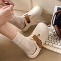 Fashion Suede Clogs Slippers Women Clogs Slippers Cork Footbed Women Mules Nonslip Beach Sandals With Arch Support Slide