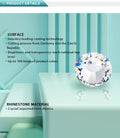 YHB Bright Series Dazzling Nonhotfix 16cut Golden Flatback Hotfix Rhinestones For Shoes Bags Garment SS16 SS20 SS30
