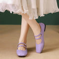 Summer Women Flat Shoes Round Toe Shallow Soft Ballerina Shoes Ladies Casual Dress Ballet Loafers Classics Mujer Flat Sandals