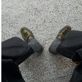 Loafers Flats Olive Green Wrinkled Leather Loafers Slip On Low Heel Casual Shoes Vintage Soft Leather Casual Dress Flats Trendy Men's Shoes