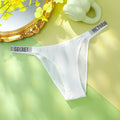 Victoria Secret Very Sexy Shine Script Thong Panty Women Lingerie Underwear Hot