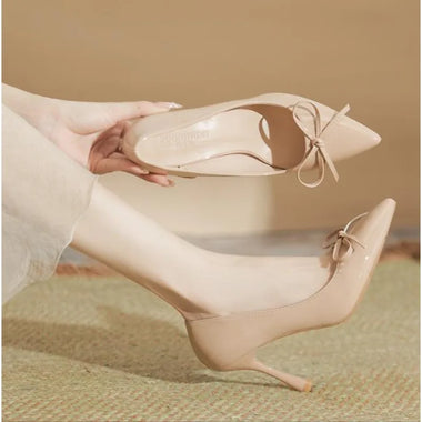 Big Size 31-44 Patent Leather Pointed High Heels for Women Sexy Wedding Shoes Banquet Dress Office Shoes New Female Pumps