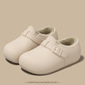 Slippers Women Plus Size Winter 2026 Warm Plush Light Weight EVA Mules  Waterproof Casual Shoes Woman Outdoor Soft PU Flat Clogs