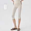 Women's Bare Feel High Waist Butt Lifting Yoga Leggings Stretchy Seven Eighths Tight Fitness Running Training Workout Pants