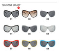 New Retro Oversized Classic Sunglasses Women Square Outdoor Shades Glasses Men Fashion Causal Driving Eyeglasses UV400