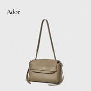 2026 Genuine Leather Soft Shoulder Crossbody Bag Women Underarm Commuter Tofu Bag Elegant Style