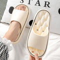 Summer Women Bathroom Slippers EVA Leaky Home Sandals Comfortable Soft Non-slip Slides Indoor Men Quick Drying Flip Flops