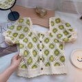 Embroidered Floral Crochet Top Puff Sleeve Square Neck Openknit Floral Crop Blouse Summer Women Teen-girl Fairycore Outfit