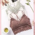 Women Lace Bras Sexy Bralette Solid Color Underwear Female Wireless Underwear Comfort Sexy Lingerie Seamless Push-Up Bra Padded