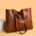 Women's Bag Fashionable Women's Handbag - Spacious and Multifunctional Shoulder Bag with Safety Zipper and Durable Synthetic Leather