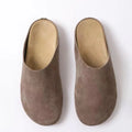Crestar New Women's Slippers Fashion Spring Thick Sole Casual Flat Shoes Outdoor Beach Sandals Brand Suede Clogs Mules Slippers