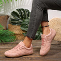 Women's Spring New Classic Solid Color Flat Shoes 2026 Everyday Office Shopping Slip-on Comfortable Vulcanized Shoes Sizes 36-43