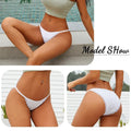 FINETOO 5Pcs Lace Cotton Solid Briefs For Women Sexy Comfortable Panties Female Soft Underwear Breathable Intimates Lingerie