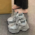 2026 New Fashion Platform Sneakers for Women Casual Non Slip Thick Sole Sports Shoes Woman Comfortable Casual Sports Shoes