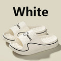 Printting Cute Bear Women Slippers Summer Indoor Soft Cartoon Sandals Bathroom Anti-slip Indoor Outdoor Men Casual Shoes Couple