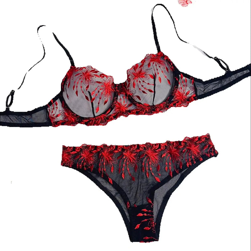 Women Halloween Print Lingerie Set, Pumpkin Bat Witch Pattern Tank Bra And Panty Soft Underwear Set