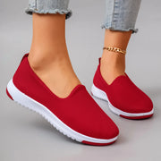 Spring New Women's Casual Sports Shoes Comfortable, Breathable, Lightweight, Wear Resistant Lazy Shoes, Soft Soled Flat Shoes