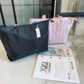 Ladies Waterproof Tote Bag Large Shoulder Handbag Lightweight Nylon Purse For Daily Work Office Shopping Beach Vacation