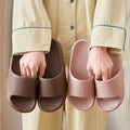 EVA Men Sandals Flip Flops Man Slippers Solid Color Non-slip Soft Sole Comfortable Shower Slippers Outdoor Couple Shoes Summer
