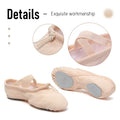 Girls Women Ballet Slippers Ballet Shoes Adult Split Sole Gymnastics Training Shoes Canvas Soft Kids Ballerina Dance Shoes