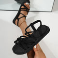 Leisure Sandals For Women Flat Shoes Soft EVA Sole Light Weight Female New Summer Daily Walking Sandalias Street Footwear