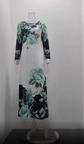 Women Loose Vintage Fashion Ruffles Befree Dress Large Big Lace Sexy Sexy Summer Boho Casual Evering Party Elegant Maxi Dresses