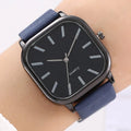 Women Watch Soft Leather Strap New Arrived Simple Square Quartz Wristwatch Fashion Exquisite Casual Watches Unisex Clock Relojes