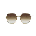 Brand Design  Fashion New Polygonal Metal Sunglasses Retro Ladies Glasses Classic Trend Luxury Driving Travel Eyewear