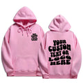 Custom Print Women Hoodie Sweatshirt Loose Long Sleeve Pullover, Personalized DIY Streetwear Hooded Top Autumn Daily Outfit