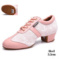 Women Modern Dance Shoes For Latin Tango Salsa Party Ballroom Dance Shoes With Split Sole Teachers Indoor Training Dance Sneaker