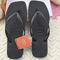 Havaianas Flip Flops Both Men and Women Can Wear It Outdoor Travel Fashionable Slippers Soft Rubber Women's Shoes Free Shipping