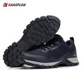 Baasploa Men Non-Slip Sneakers Wear-Resistant Hiking Shoes Men Anti Splash Water Outdoor Sneakers Male Comfort Walking Shoes