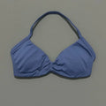 NCOYOE Women Halter Sports Bra V-Neck Padded Yoga Bra Removable Cups Butter Soft Seamless Workout Gym Fitness Activewear Top