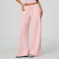 Women Yoga Pants Winter Women Yoga Pants Wide Leg Sweatpants High Waist Loose Drawstring Gym Workout Running Fitness Pants Athletic Thermal Warm