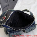 Fashion Handbag Retro Denim Bag Underarm Bag Crossbody Bag Spicy Girl Y2K Cloth bolsas Shopping Сумка 2026 Purses and Handbags