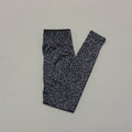 Leopard Print Ribbed Yoga Leggings Women High Waist Tummy Control Stretch Slim Fit Gym Pilates Running Workout Sports Pants
