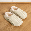 Waterproof EVA Women Slippers Thick Non-Slip Platform Winter Warm Comfortable Non-slip Couple House Shoes for Indoor Outdoor