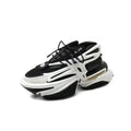 Chunky Sneakers Futuristic Sneakers Hollow Out Thick Platform Shoes 7cm Height Increasing Chunky Dad Shoes Streetwear Casual Footwear