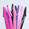Eyebrow Razor for Women 10/30/40Pcs Eyebrow Razor Facial Razor for Women Multipurpose Exfoliating Dermaplaning Tools with Precision Cover Safety Beauty