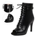Women's Dance Shoes Ladies Latin Ballroom Dance Boots   Dance Shoes Boots Girls Sexy Stiletto Heels Fashion Salsa Party  Shoes